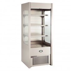 FOSTER FMSLIM700NG: Slimline Multideck with Night Blind and Glass End Panels